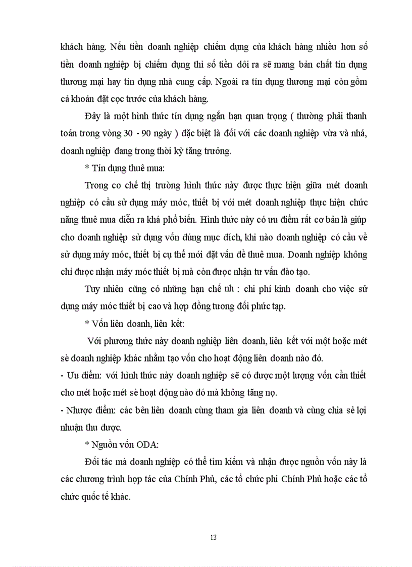 image for page Một số giải pháp để tạo vốn và nâng cao hiệu quả sử dụng vốn ở Công ty hoá chất mỏ