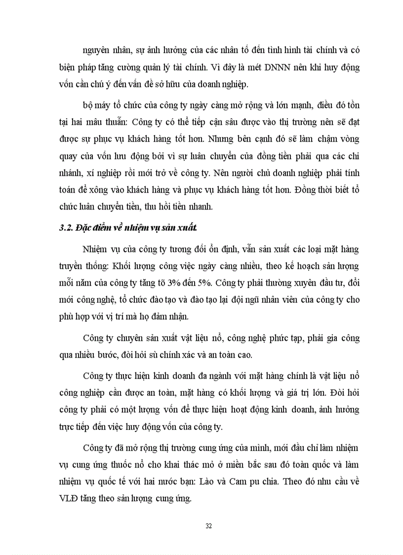 image for page Một số giải pháp để tạo vốn và nâng cao hiệu quả sử dụng vốn ở Công ty hoá chất mỏ