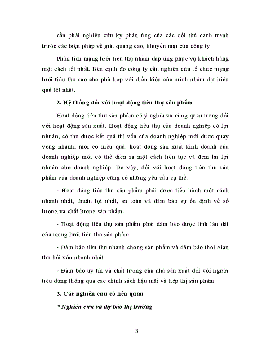 image for page Nghiên cứu các giải pháp nhằm phát triển thị trường tiêu thụ sản phẩm của Công ty Dệt may Huy Hoàng