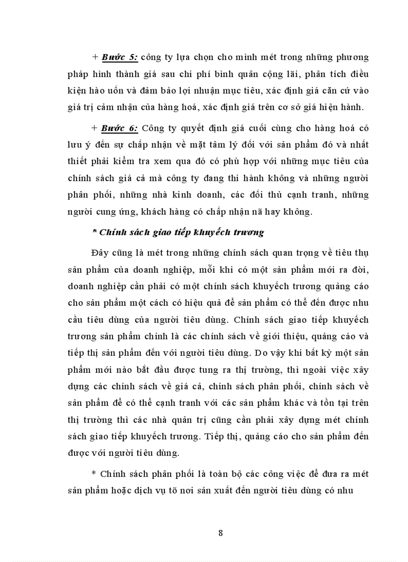 image for page Nghiên cứu các giải pháp nhằm phát triển thị trường tiêu thụ sản phẩm của Công ty Dệt may Huy Hoàng