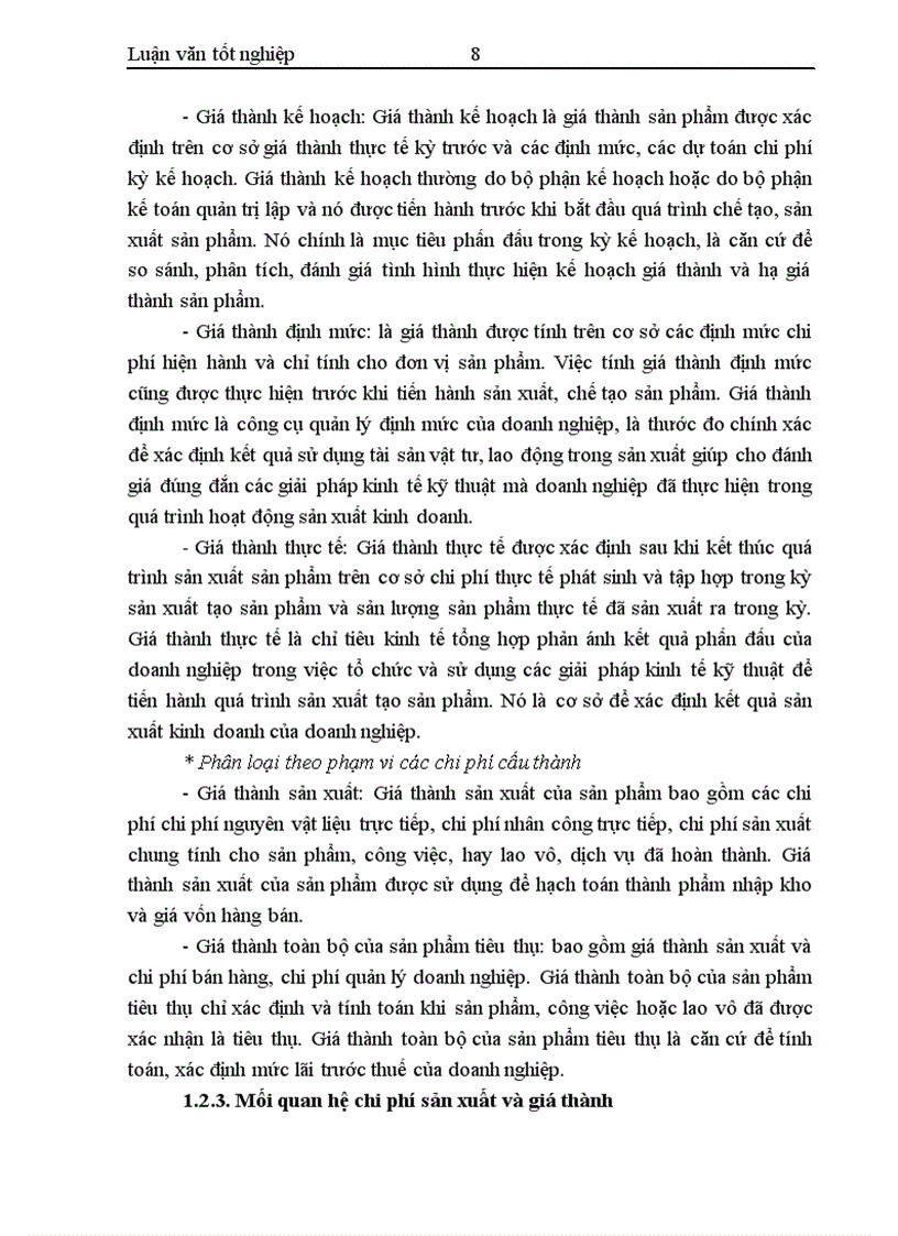 image for page Hoàn thiện công tác kế toán tập hợp chi phí sản xuất và tính giá thành sản phẩm tại công ty 189 Bộ Quốc Phòng
