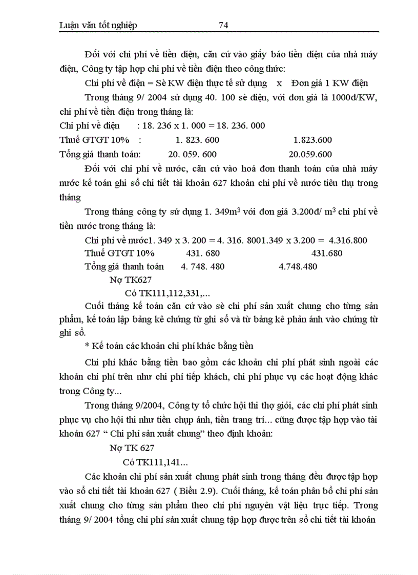 image for page Hoàn thiện công tác kế toán tập hợp chi phí sản xuất và tính giá thành sản phẩm tại công ty 189 Bộ Quốc Phòng