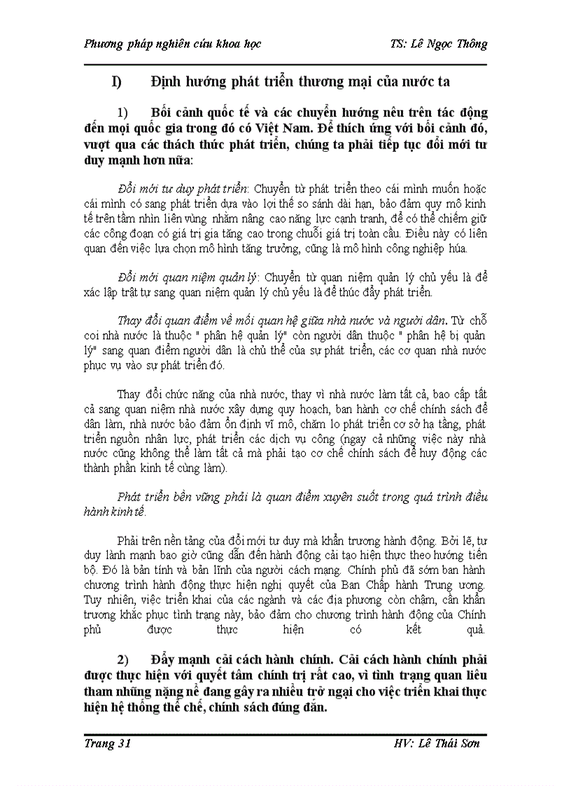 image for page Cơ hội và thách thức đối với việc phát triển lĩnh vực thương mại Việt Nam sau môt năm gia nhập WTO