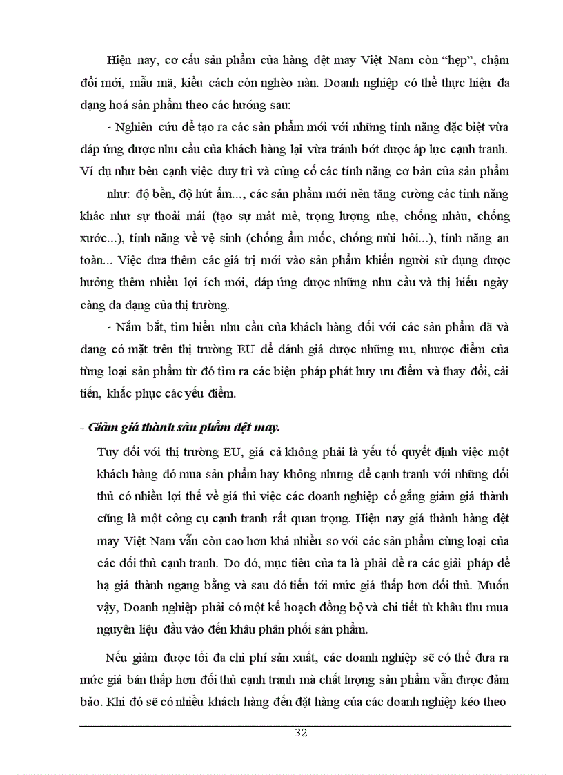 image for page MôI trường kinh tế eu tác động đến quyết định thâm nhập thị trường eu của vinatex