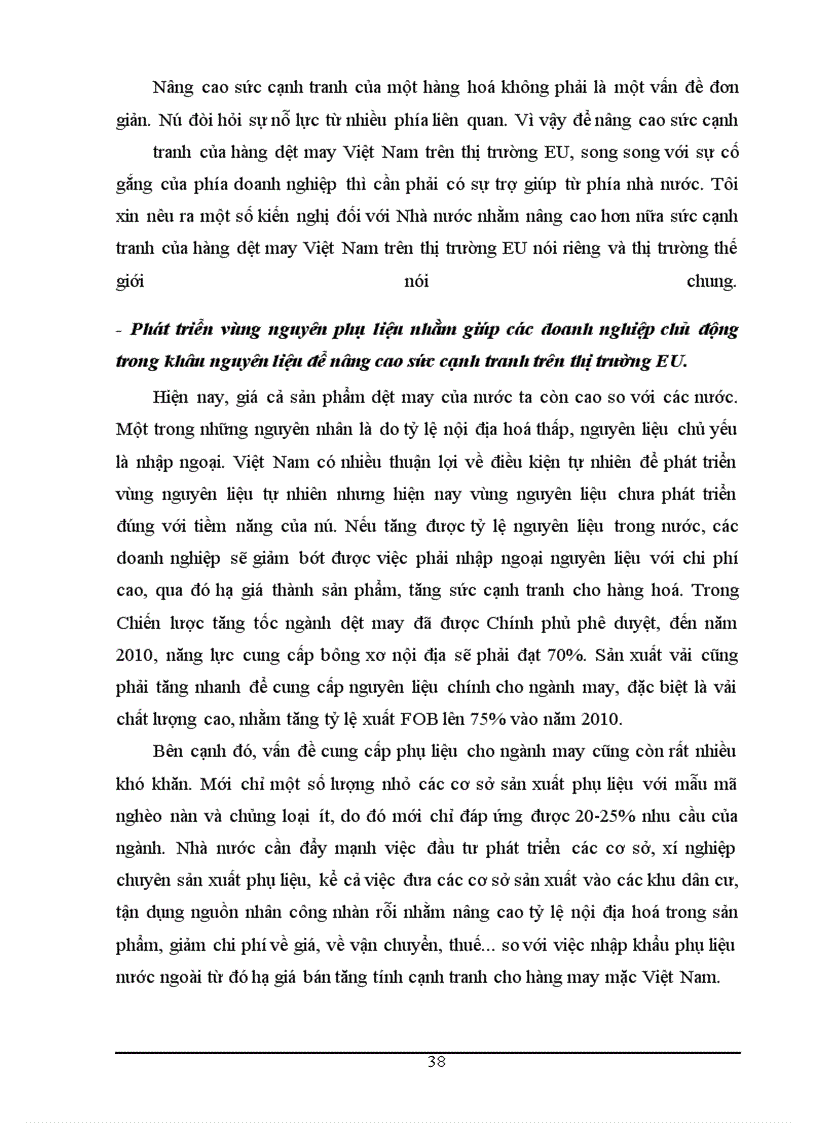 image for page MôI trường kinh tế eu tác động đến quyết định thâm nhập thị trường eu của vinatex