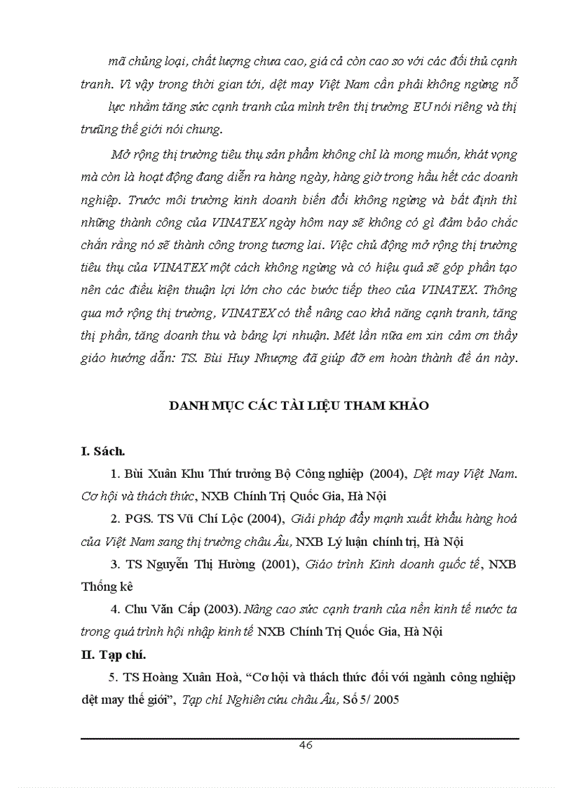 image for page MôI trường kinh tế eu tác động đến quyết định thâm nhập thị trường eu của vinatex