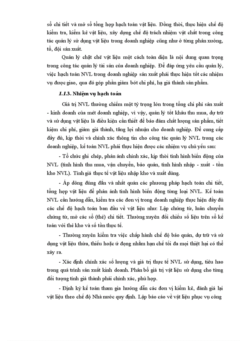 image for page Hoàn thiện hạch toán nguyên vật liệu và các biện pháp nâng cao hiệu quả quản lý, sử dụng nguyên vật liệu tại công ty sản xuất công nghiệp và xây lắp Hà Nội.