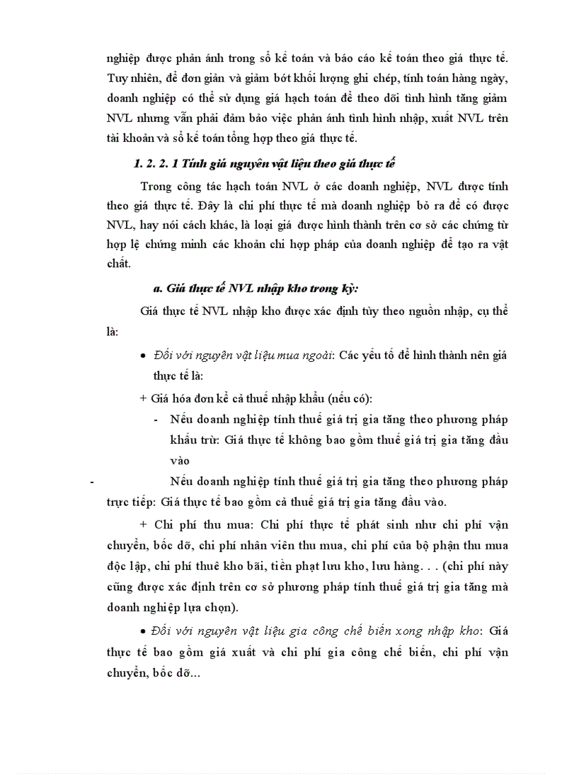 image for page Hoàn thiện hạch toán nguyên vật liệu và các biện pháp nâng cao hiệu quả quản lý, sử dụng nguyên vật liệu tại công ty sản xuất công nghiệp và xây lắp Hà Nội.