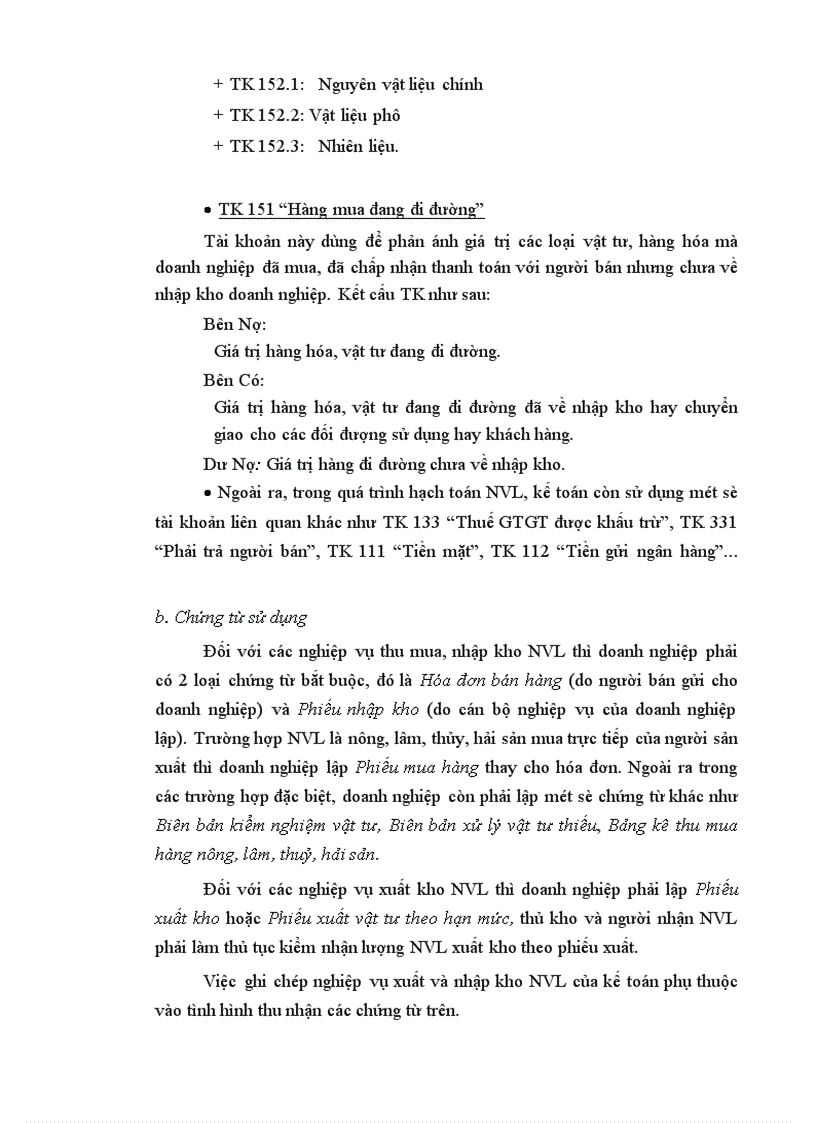 image for page Hoàn thiện hạch toán nguyên vật liệu và các biện pháp nâng cao hiệu quả quản lý, sử dụng nguyên vật liệu tại công ty sản xuất công nghiệp và xây lắp Hà Nội.