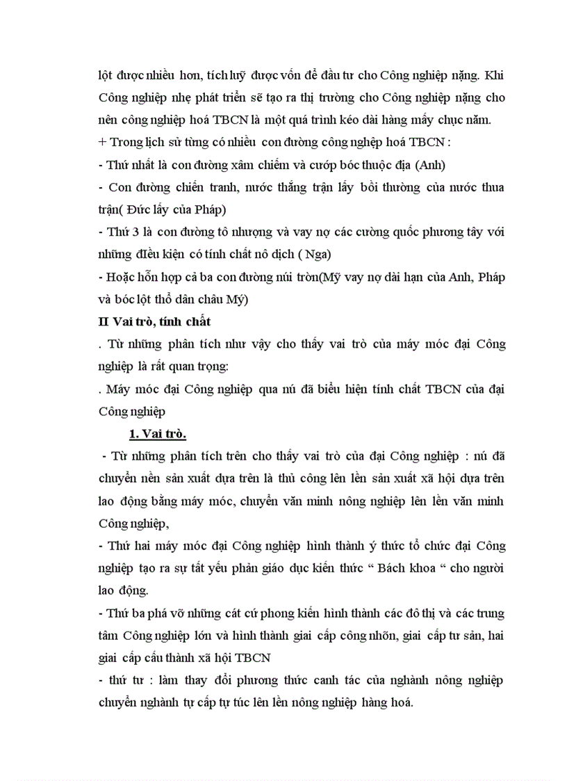 image for page Máy móc đại Công nghiệp, vai trò của nó đối với nền kinh tế Việt Nam