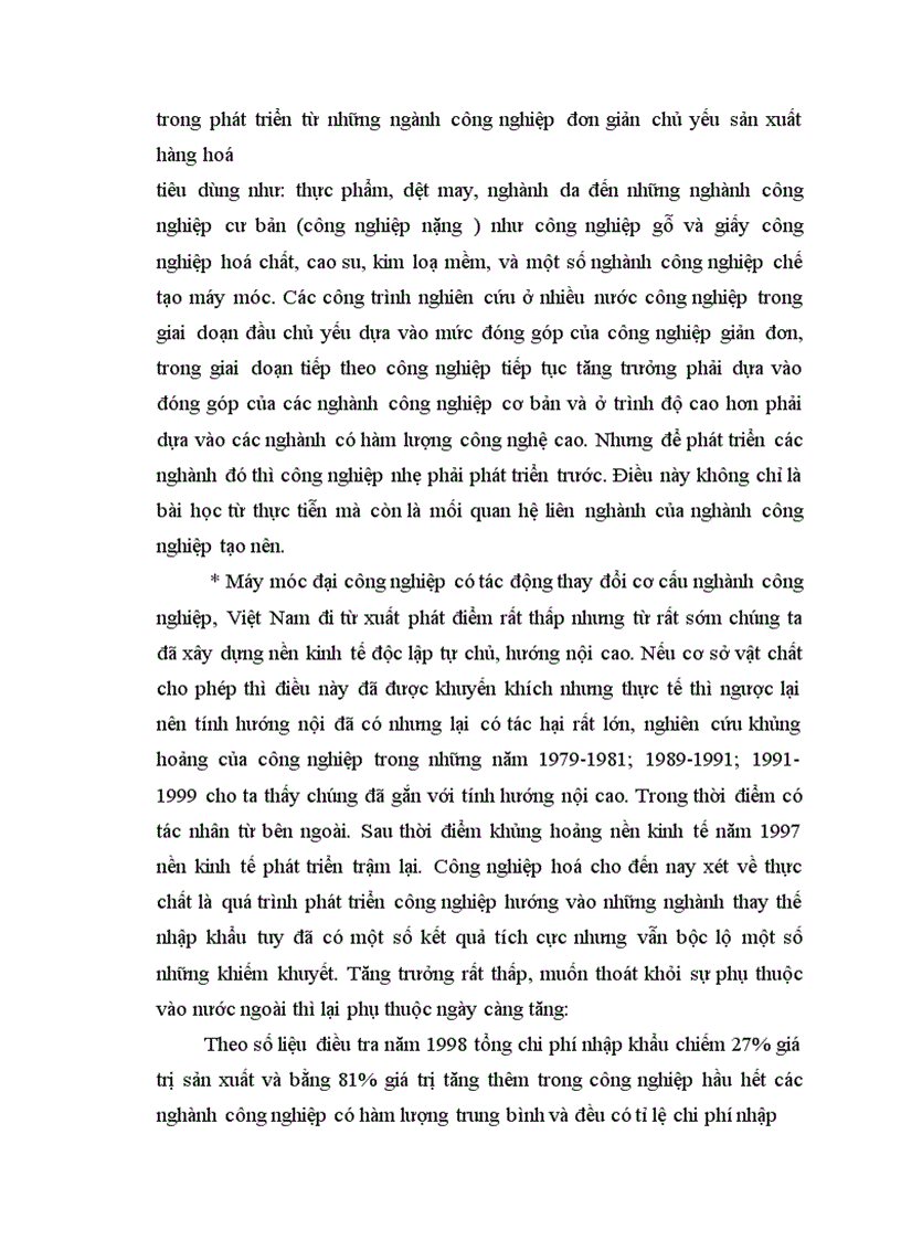 image for page Máy móc đại Công nghiệp, vai trò của nó đối với nền kinh tế Việt Nam