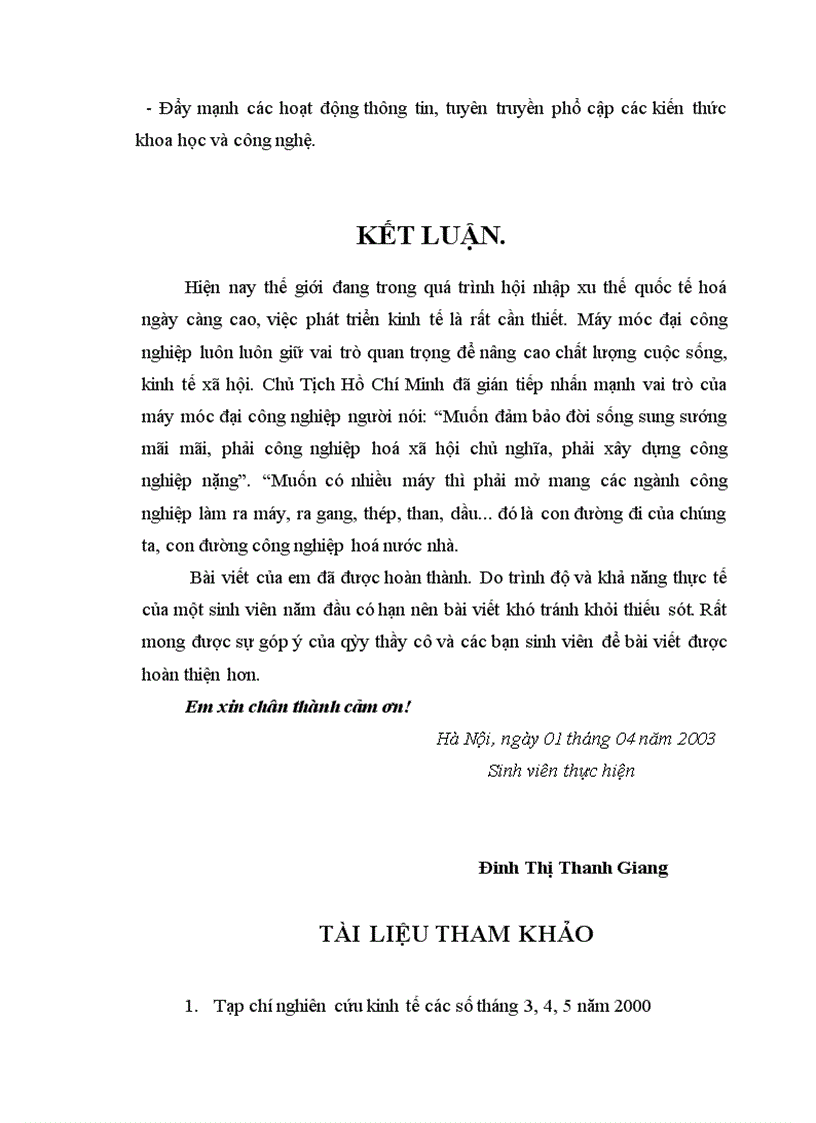 image for page Máy móc đại Công nghiệp, vai trò của nó đối với nền kinh tế Việt Nam