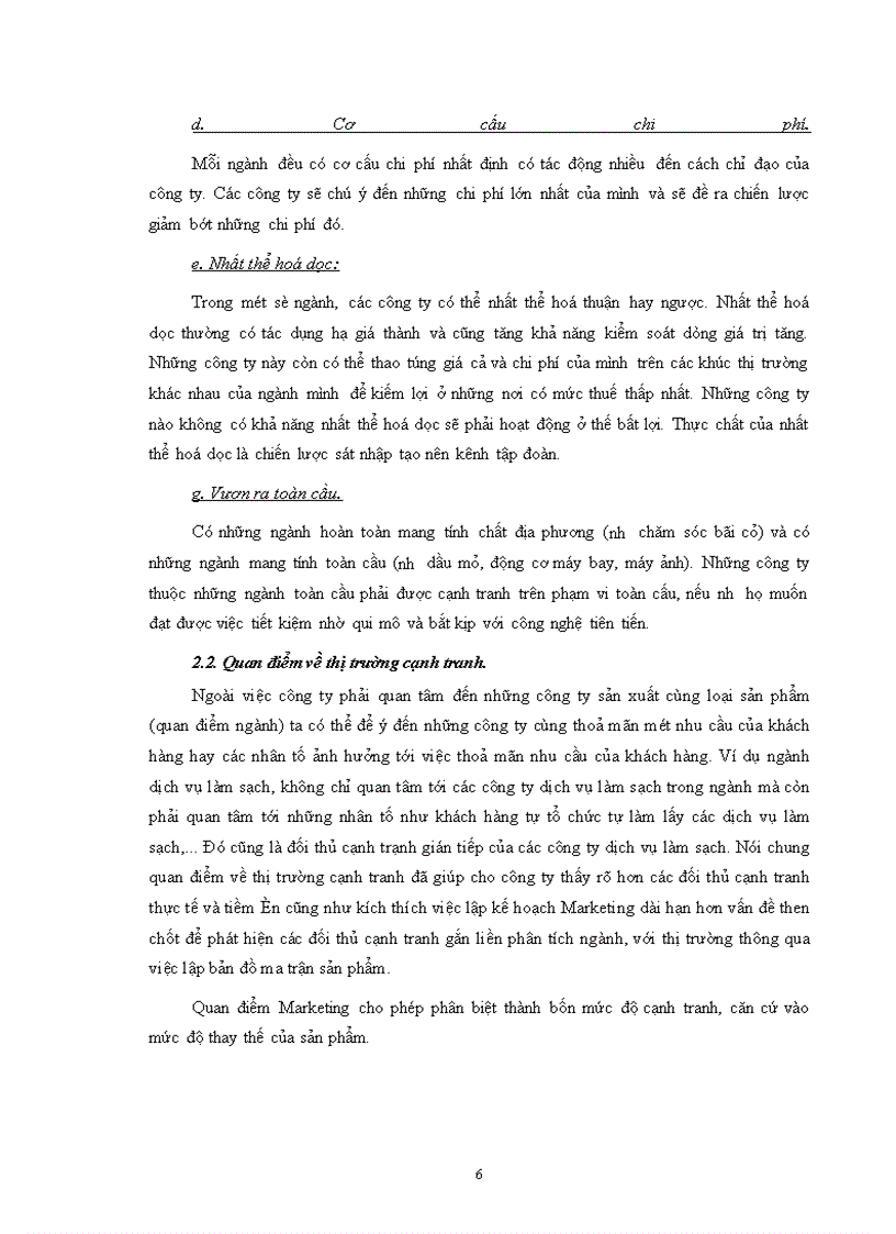 image for page Một số giải pháp Marketing nhằm nâng cao sức cạnh tranh trong hoạt động kinh doanh của công ty Cổ phần môi trường sạch đẹp.