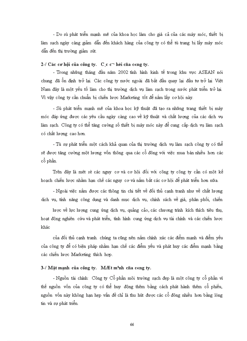 image for page Một số giải pháp Marketing nhằm nâng cao sức cạnh tranh trong hoạt động kinh doanh của công ty Cổ phần môi trường sạch đẹp.