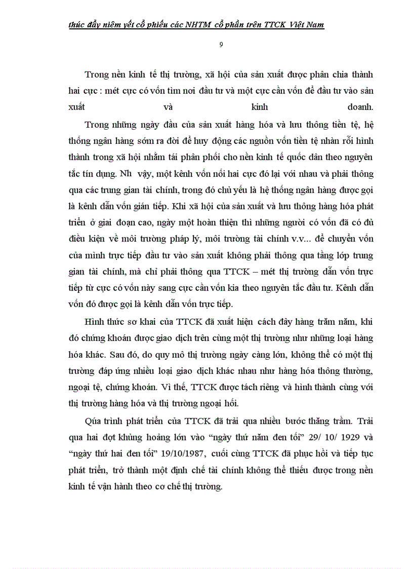 image for page Giải pháp thúc đẩy niêm yết cổ phiếu các ngân hàng thương mại cổ phần Việt Nam TRÊN TTCK
