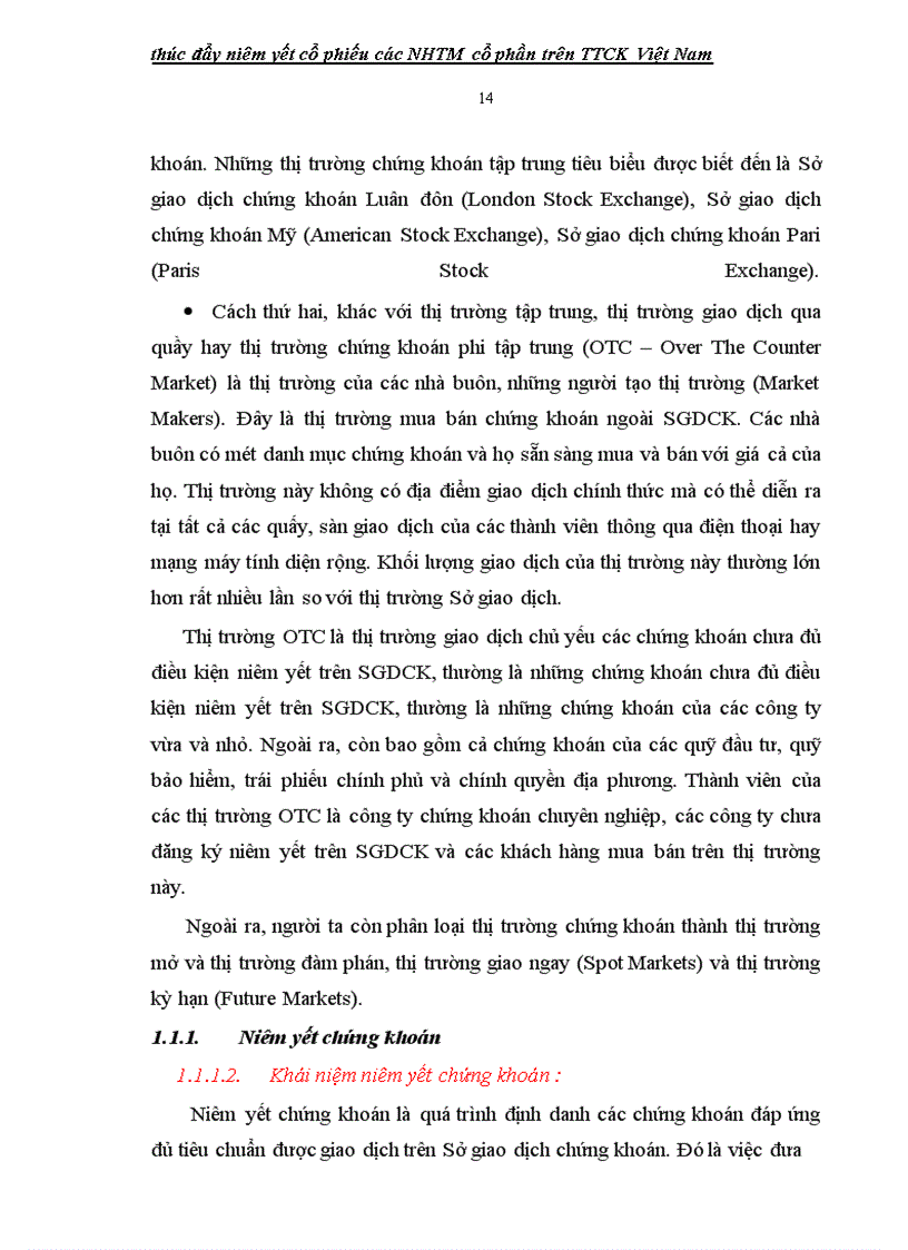 image for page Giải pháp thúc đẩy niêm yết cổ phiếu các ngân hàng thương mại cổ phần Việt Nam TRÊN TTCK