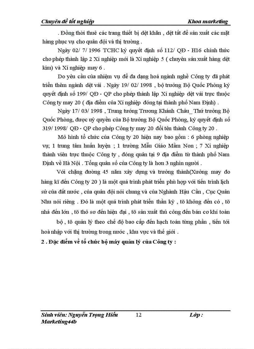 image for page Ứng dụng Marketing-mix trong kinh doanh Xuất Khẩu của công ty 20