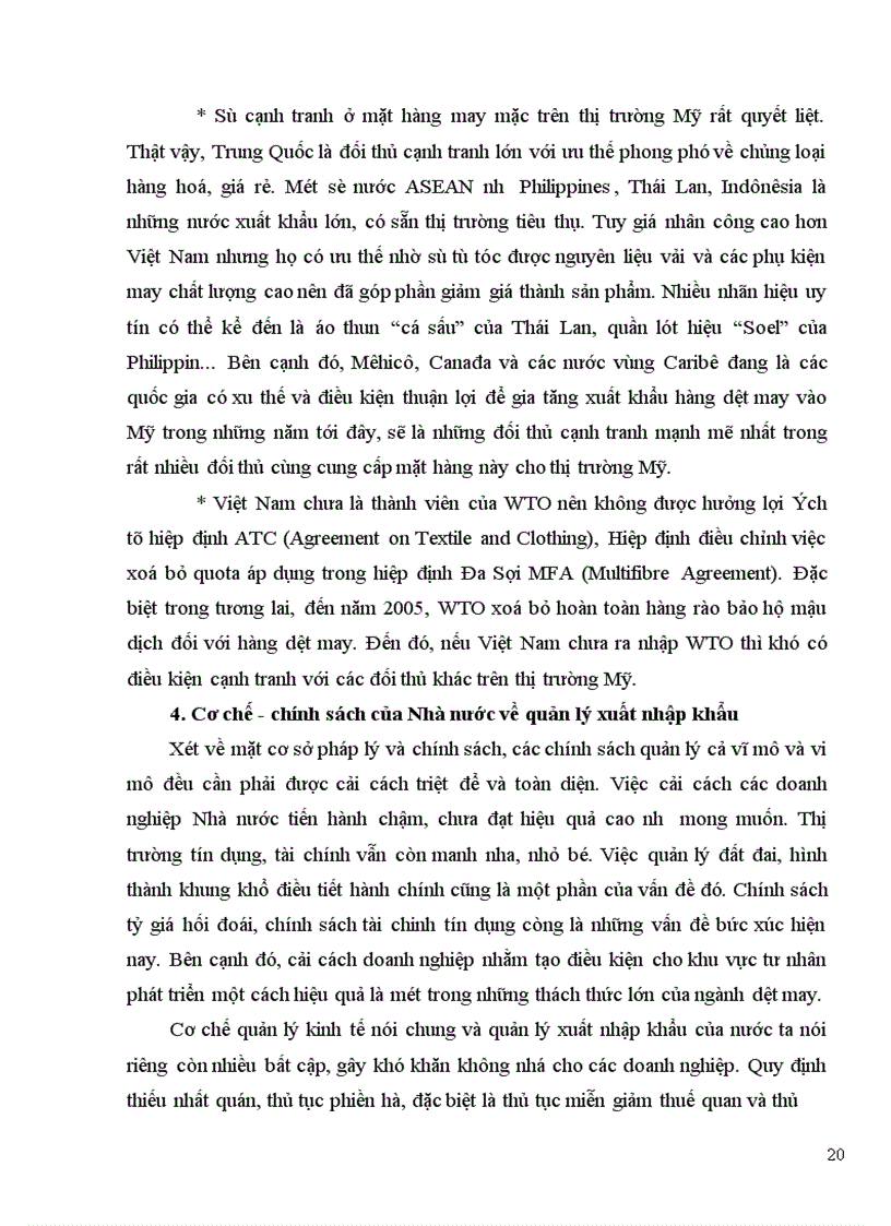 image for page Giải pháp đẩy mạnh xuất khẩu hàng dệt may Việt Nam sang thị trường Mỹ