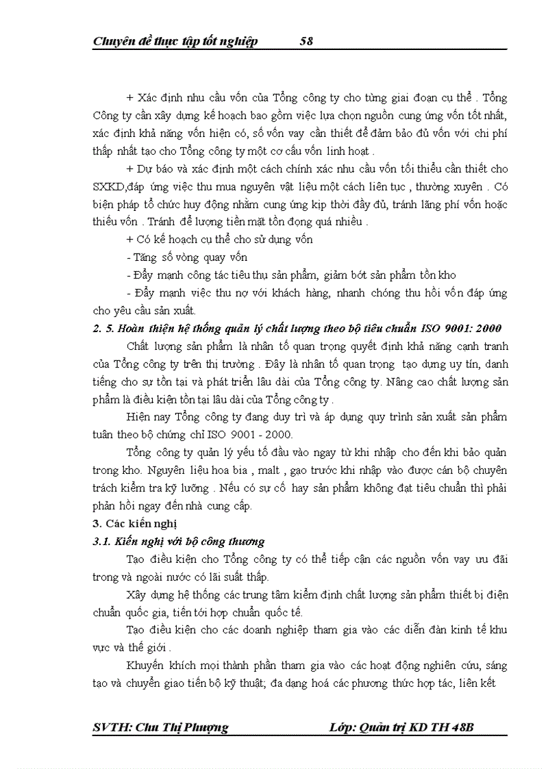 image for page Nâng cao hiệu quả sản xuất kinh doanh của tổng công ty bia - rượu – nước giải khát Hà Nội