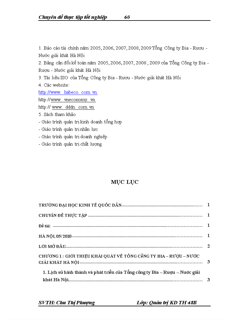 image for page Nâng cao hiệu quả sản xuất kinh doanh của tổng công ty bia - rượu – nước giải khát Hà Nội