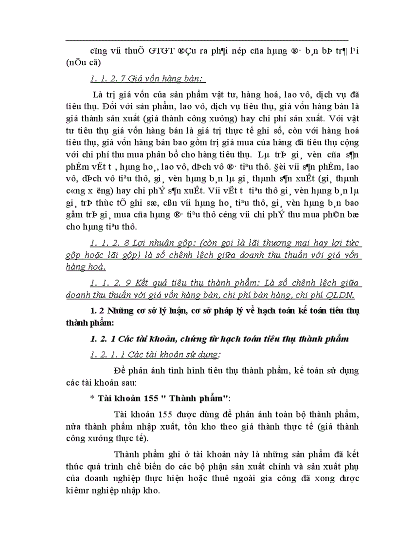 image for page Công tác hạch toán kế toán tiêu thụ thành phẩm tại Công ty sứ gốm Thanh Hà - Phú Thọ.
