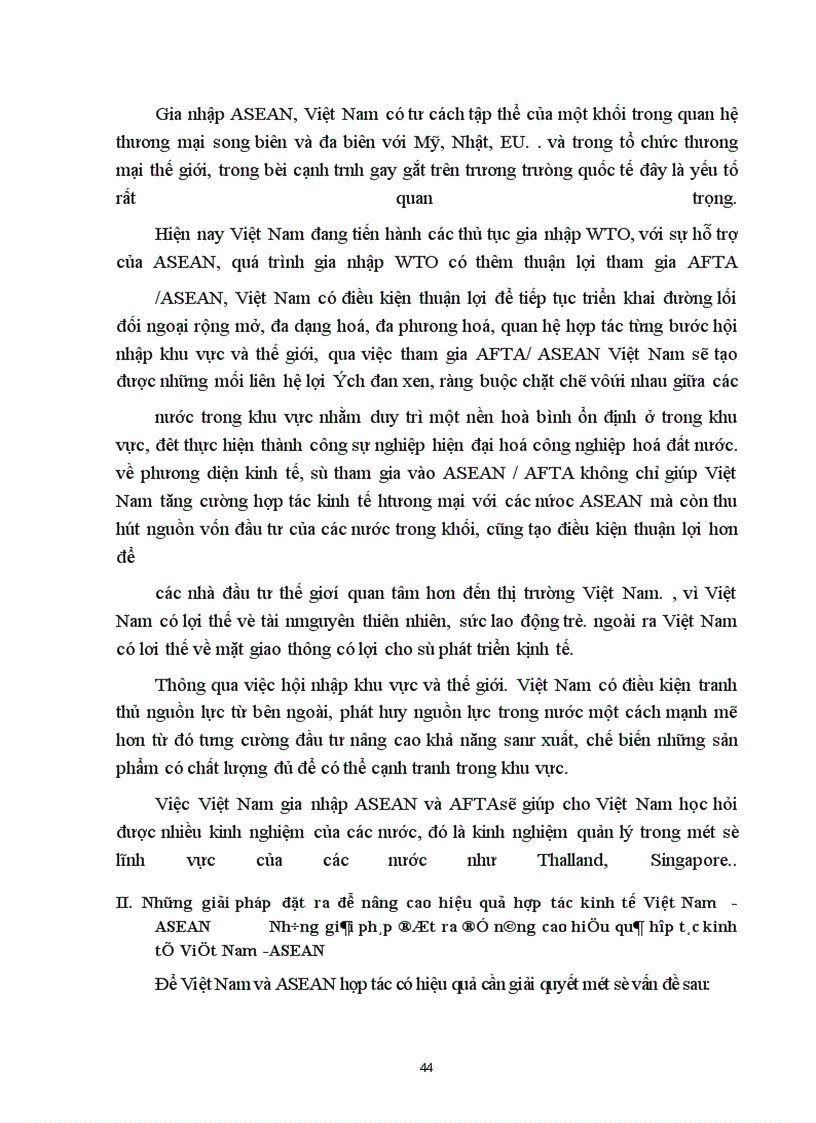 image for page Tình hình và đặc điểm quan hệ kinh tế Việt Nam - ASEAN trước năm 1990