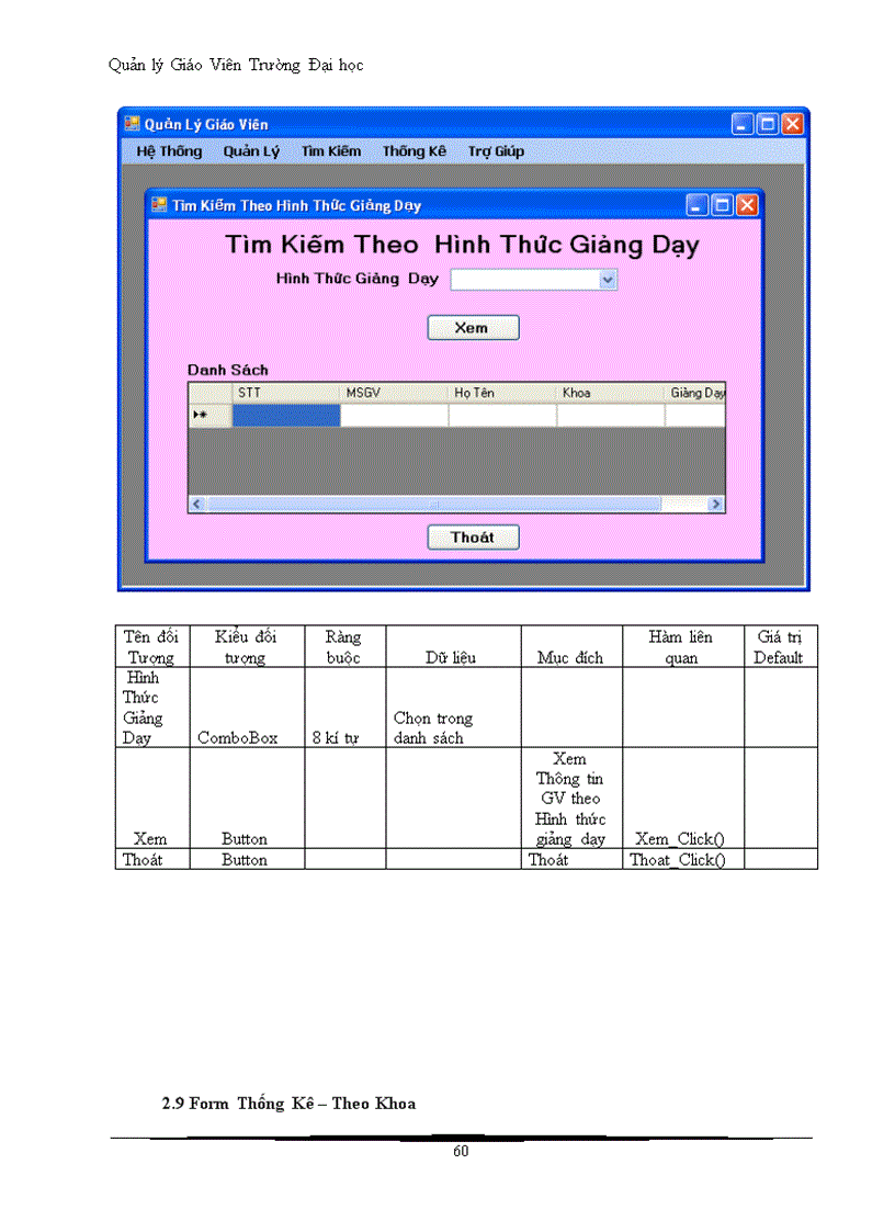 image for page Quản lý Giáo Viên Trường Đại học