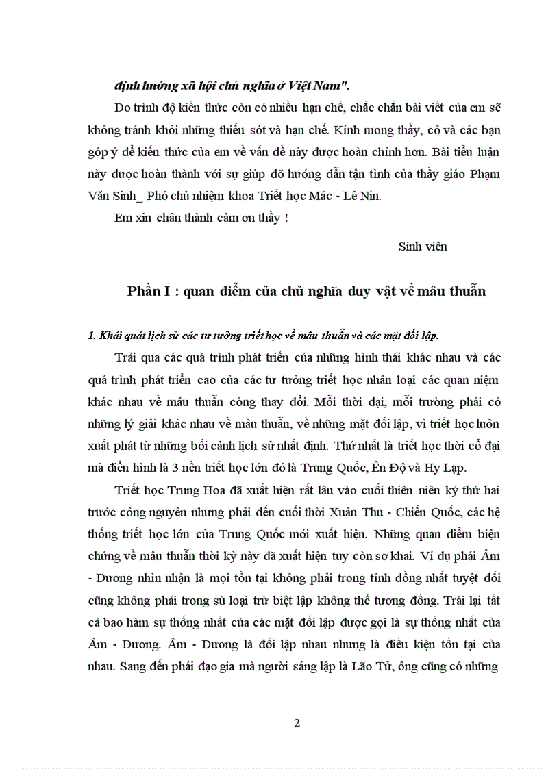 image for page Quy luật mâu thuẫn của phép biện chứng duy vật với việc phân tích hệ thống mâu thuẫn kinh tế thị trường định hướng xã hội chủ nghĩa ở Việt Nam