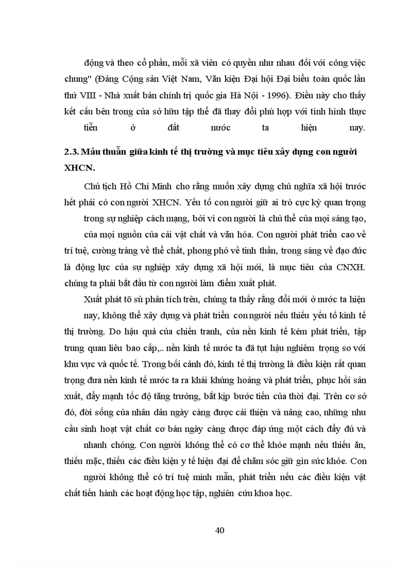 image for page Quy luật mâu thuẫn của phép biện chứng duy vật với việc phân tích hệ thống mâu thuẫn kinh tế thị trường định hướng xã hội chủ nghĩa ở Việt Nam