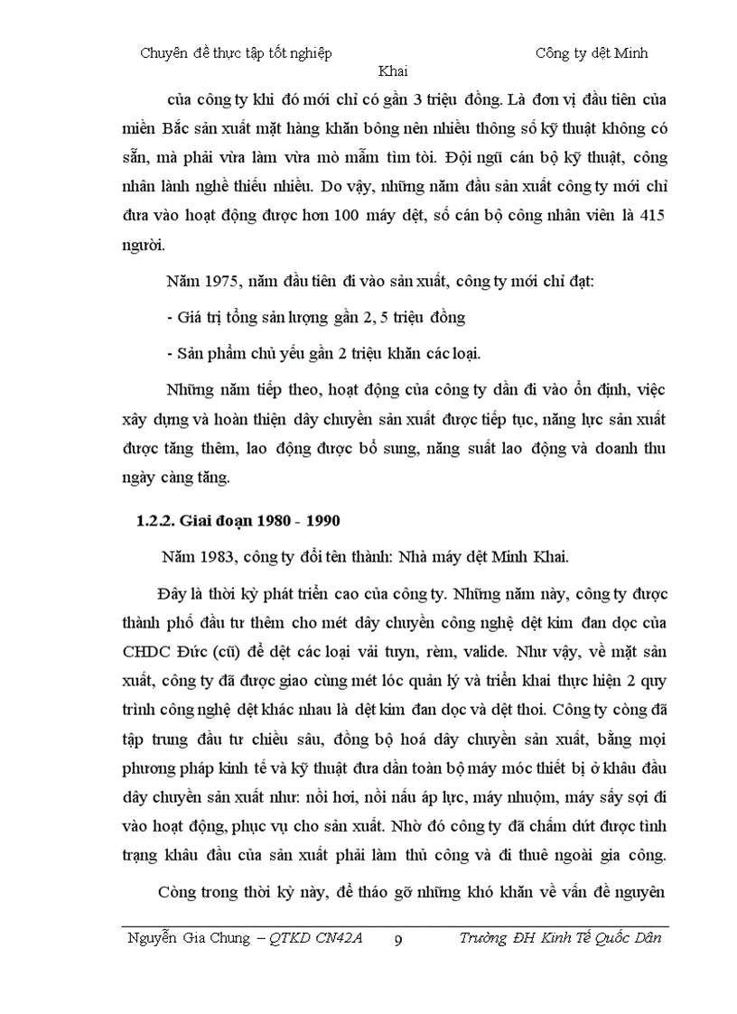 image for page Hoạt động xuất khẩu của công ty dệt Minh Khai: Thực trạng và giải pháp