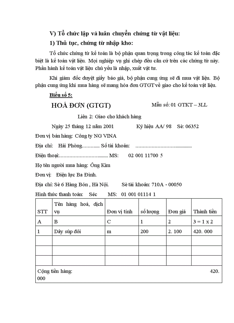 image for page Một số ý kiến đề xuất nhằm hoàn thiện hạch toán kế toán và quản lý nguyên liệu, vật liệu tại điện lực ba đình - hà nội.