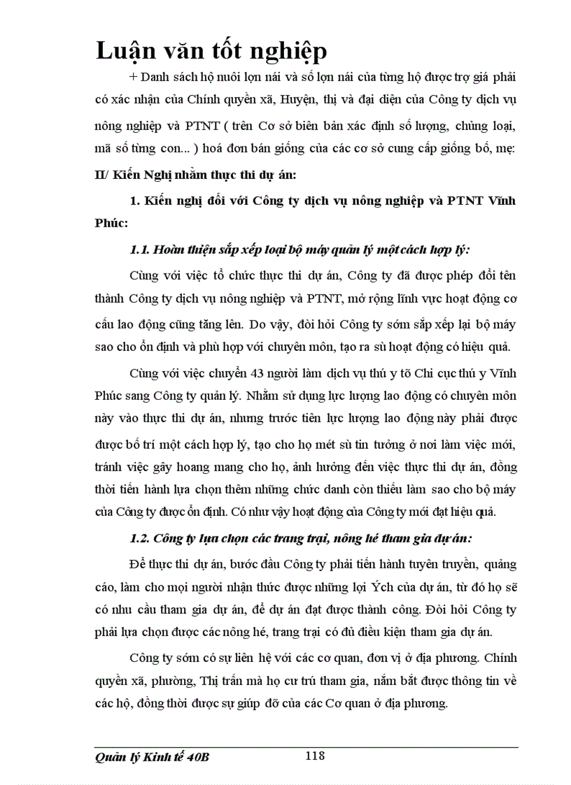 image for page Dự án nghiên cứu khả thi sản xuất giống và chăn nuôi lợn xuất khẩu trong nông hộ giai đoạn 2002 - 2005 của công ty dịch vụ nông nghiệp và phát triển nông thôn Vĩnh Phúc