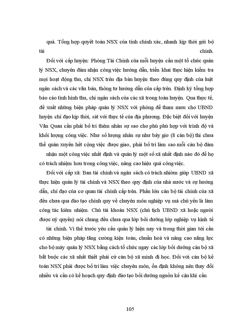 image for page Giải pháp hoàn thiện công tác quản lý ngân sách xã trên địa bàn huyện Văn Quan tỉnh Lạng Sơn