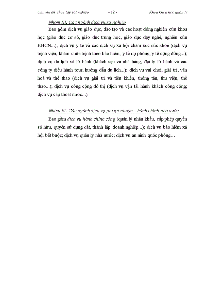 image for page Thực trạng và các giải pháp phát triển dịch vụ chất lượng cao của thành phố Hà Nội tới năm 2010, tầm nhìn 2020