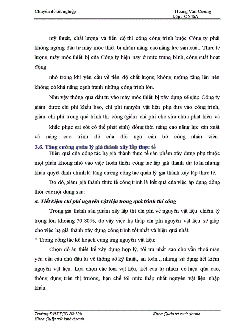 image for page Biện pháp hạ giá thành sản phẩm xây lắp ở công ty cổ phần xây dựng số 1 – vinaconex