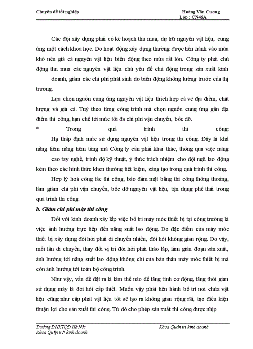 image for page Biện pháp hạ giá thành sản phẩm xây lắp ở công ty cổ phần xây dựng số 1 – vinaconex