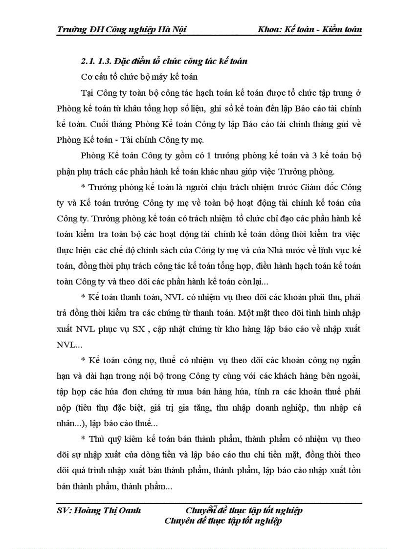 image for page Hoàn thiện công tác kế toán Nguyên vật liệu, công cụ dụng cụ tại Công ty Cổ phần máy và Thiết bị thủy lực Thành Công