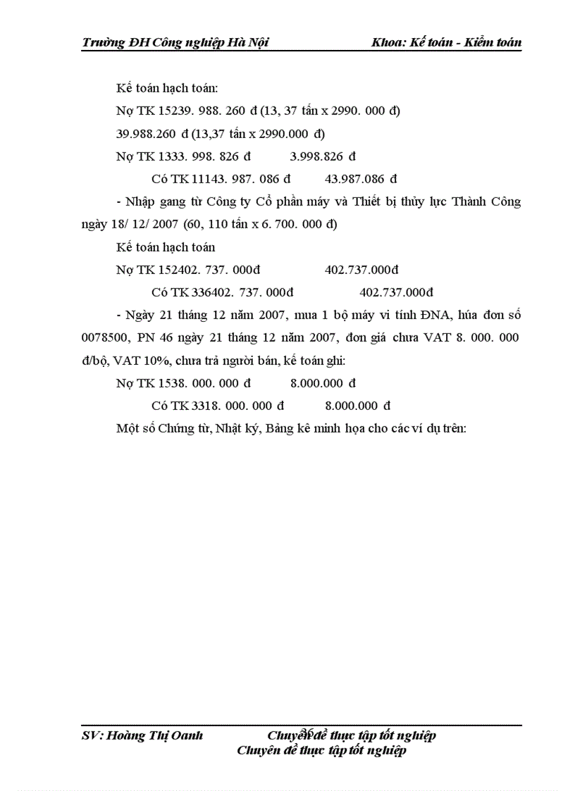 image for page Hoàn thiện công tác kế toán Nguyên vật liệu, công cụ dụng cụ tại Công ty Cổ phần máy và Thiết bị thủy lực Thành Công