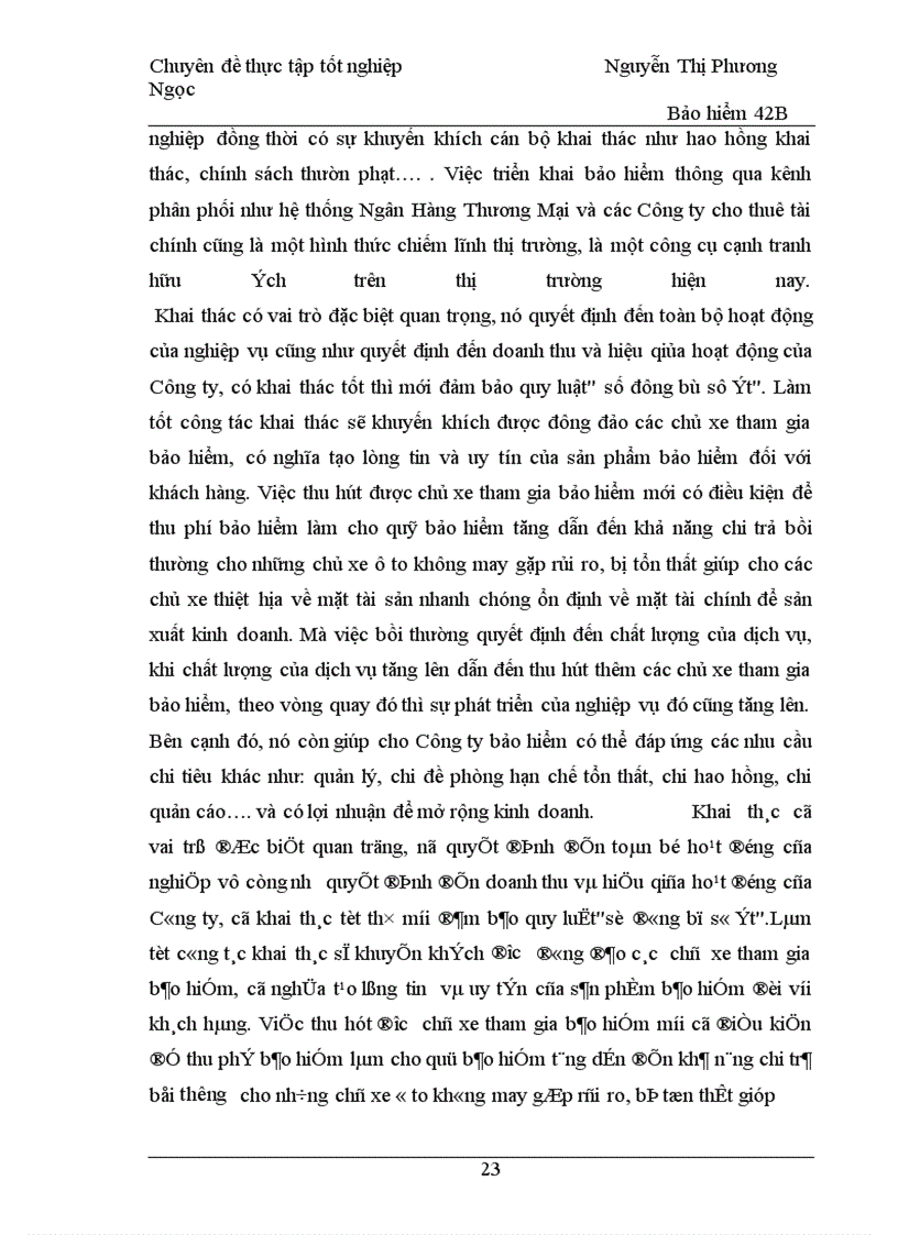 image for page Một số đề xuất nhằm hoàn thiện công tác triển khai nghiệp vụ bảo hiểm vật chất xe ôtô tại Công ty bảo hiểm Hà Nội
