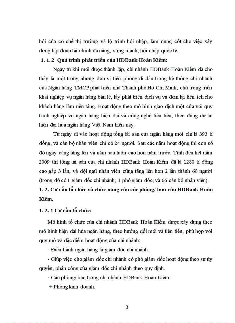 image for page Giới thiệu chung về Ngân hàng TMCP phát triển nhà Thành phố Hồ Chí Minh chi nhánh Hoàn Kiếm
