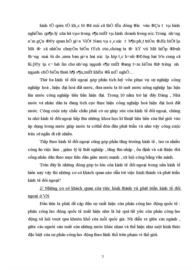 image for page Thực trạng và giải pháp để mở rộng và nâng cao hiệu quả của kinh tế đối ngoại của nước ta trong quá trình hội nhập với khu vực và thế giới