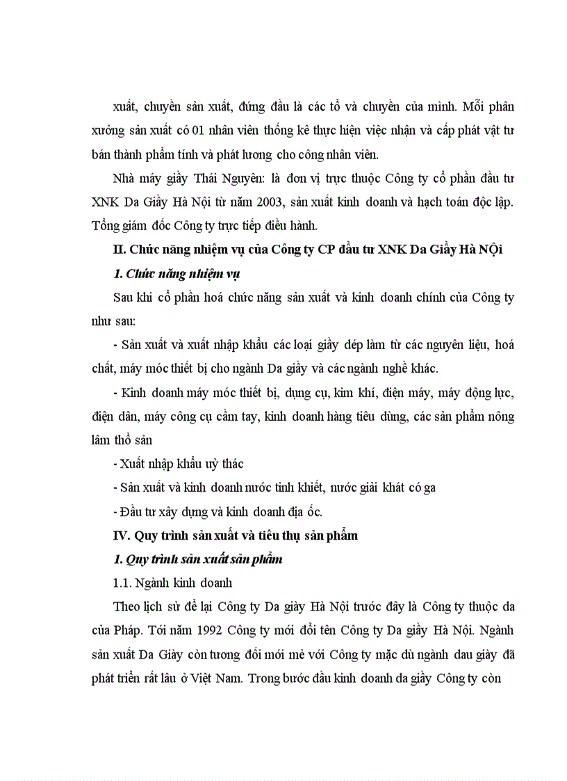image for page Công tác quản lý vốn tại Công ty Cổ phần đầu tư xuất nhập khẩu Da Giầy Hà Nội
