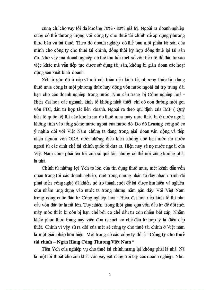 image for page Một số biện pháp nhằm phát triển hoạt động kinh doanh tại Công ty cho thuê tài chính – Ngân hàng Công thương Việt Nam