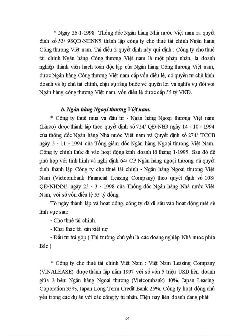 image for page Một số biện pháp nhằm phát triển hoạt động kinh doanh tại Công ty cho thuê tài chính – Ngân hàng Công thương Việt Nam