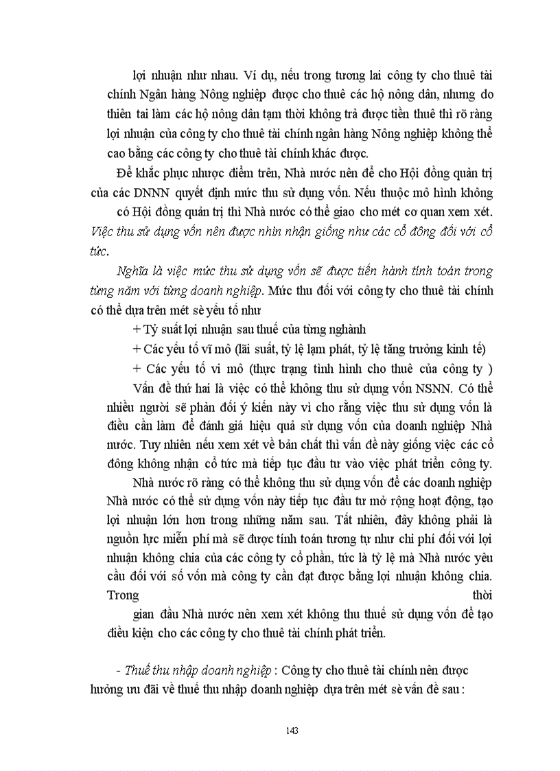 image for page Một số biện pháp nhằm phát triển hoạt động kinh doanh tại Công ty cho thuê tài chính – Ngân hàng Công thương Việt Nam