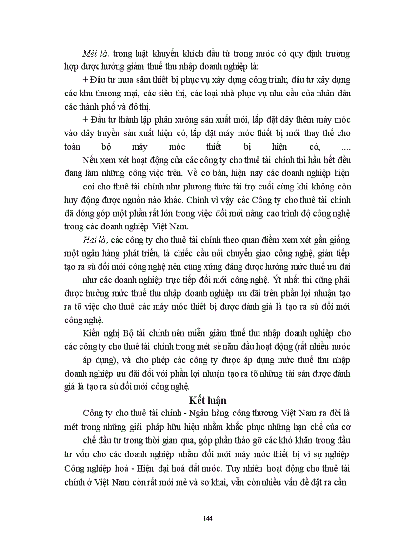 image for page Một số biện pháp nhằm phát triển hoạt động kinh doanh tại Công ty cho thuê tài chính – Ngân hàng Công thương Việt Nam