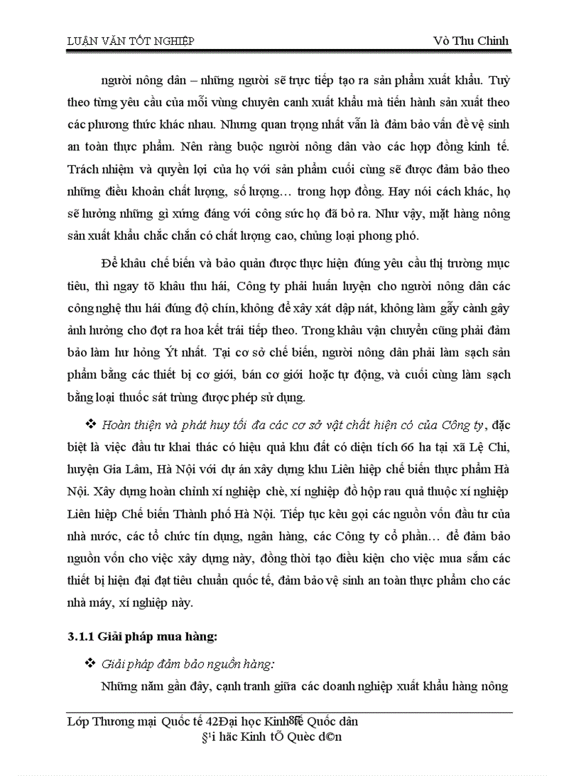 image for page Tạo nguồn và mua hàng nông sản xuất khẩu tại Công ty Sản xuất-Dịch vụ &Xuất nhập khẩu Nam Hà Nội (HAPRO) – Thực trạng và giải pháp