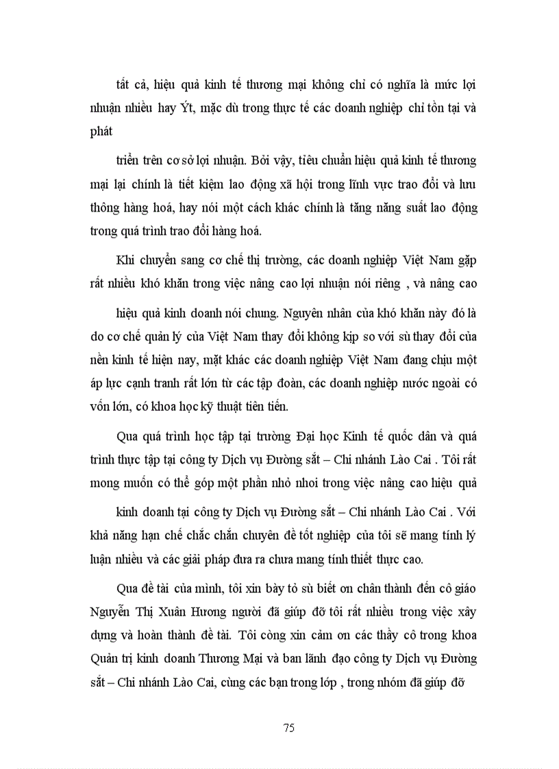 image for page Một số biện pháp nâng cao hiệu quả kinh doanh tại công ty Dịch vụ Đường Sắt – Chi nhánh Lào Cai.