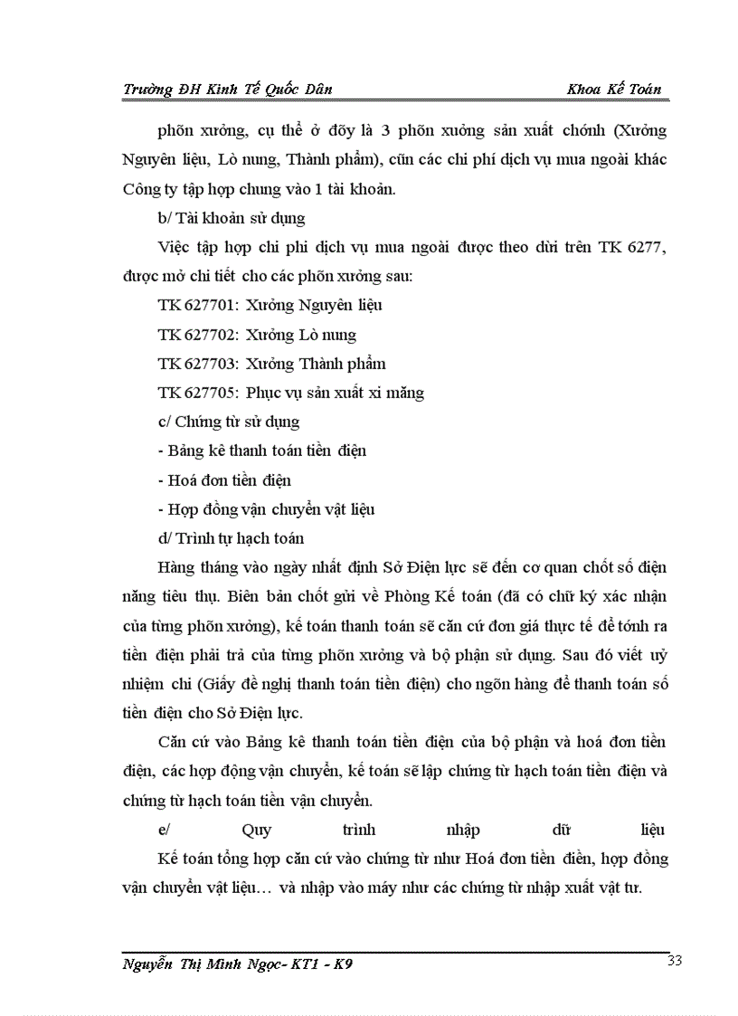 image for page Hoàn thiện kế toán chi phí sản xuất và tính giá thành sản phẩm tại Công ty cổ phần xi măng Sông Đà