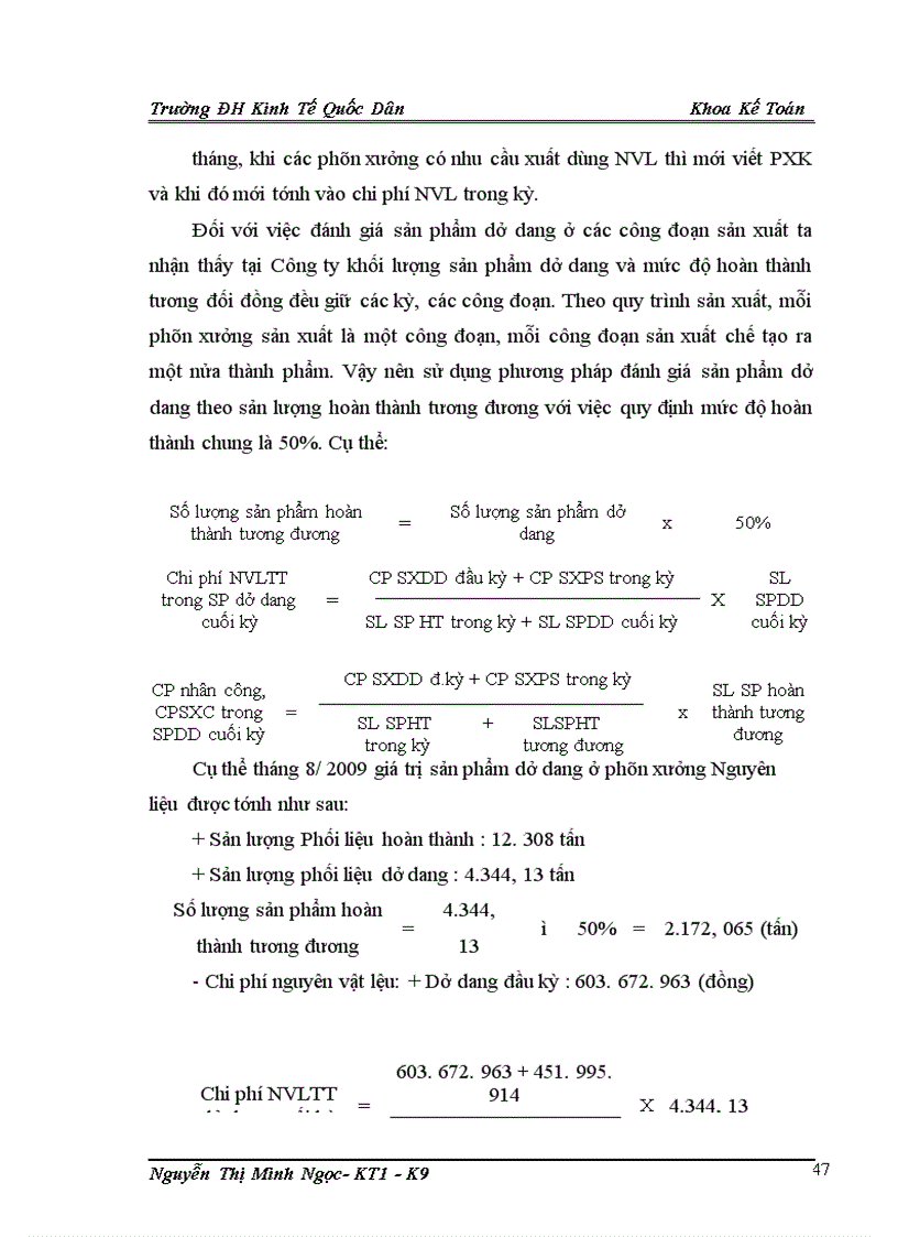 image for page Hoàn thiện kế toán chi phí sản xuất và tính giá thành sản phẩm tại Công ty cổ phần xi măng Sông Đà